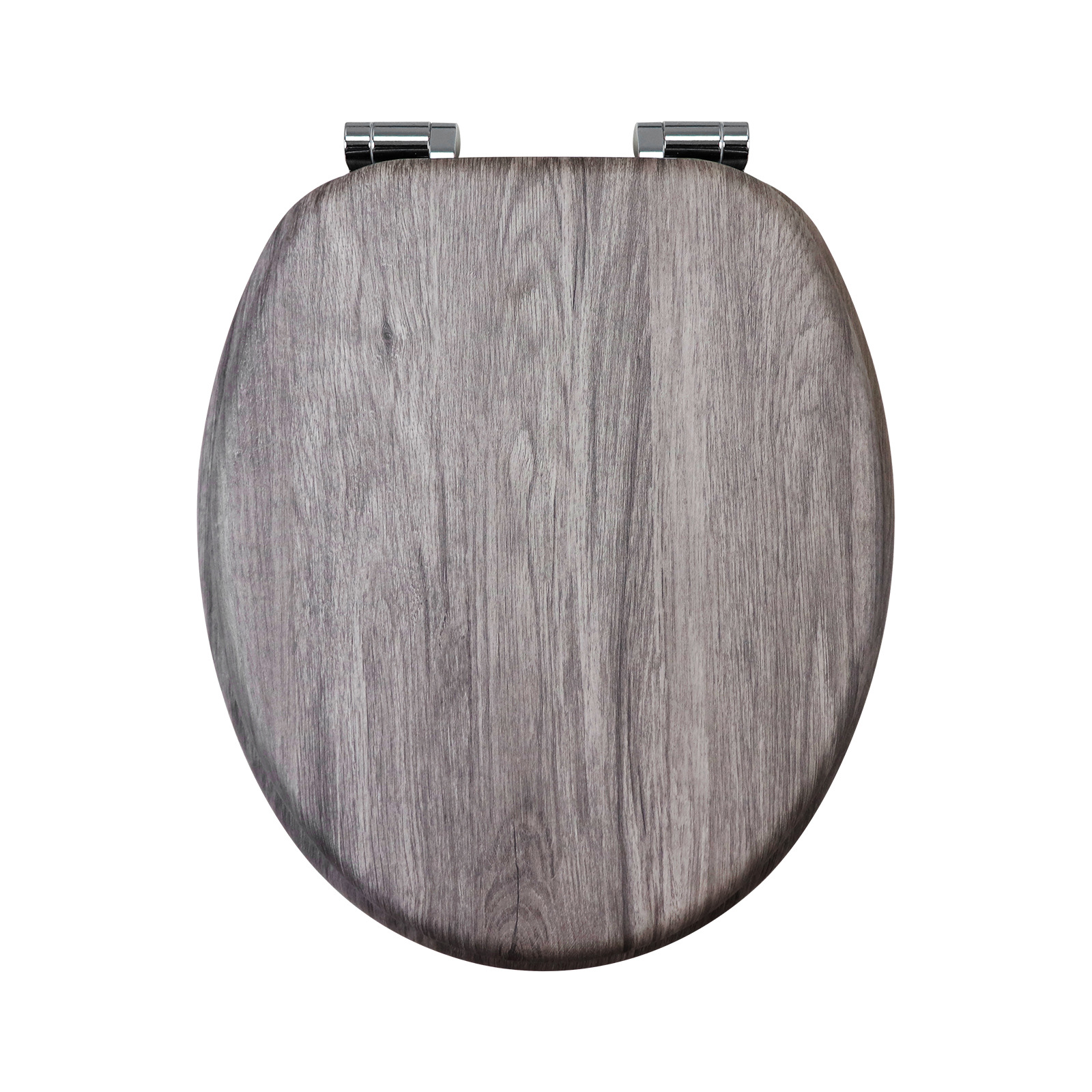 Fábrica directa placa de densidad de madera MDF cubierta de inodoro pvc placa impresa patrón de madera caída lenta