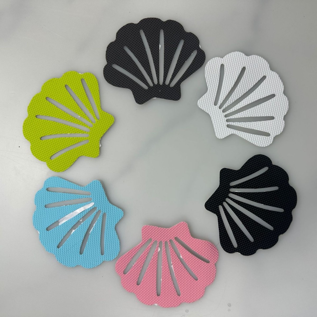 Shell baño pegatinas antideslizantes resistente al desgaste impermeable antideslizante bañera de cinta