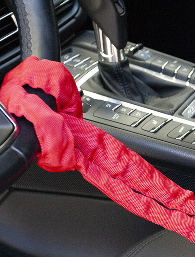 Steering Wheel Lock Universal Safety Belt Buckle Lock B-Level Lock Cylinder Car Control Panel Car Anti-Theft Lock