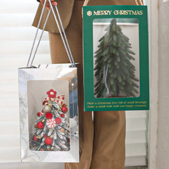 Small Christmas Tree Handbag Gift Bag Christmas Gift Bag Window Bag Doll Toy Exquisite Creative Wholesale