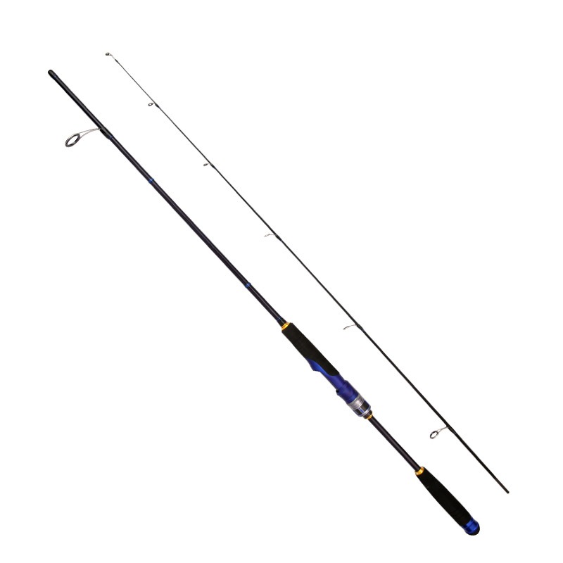 Caminos de carbono rodillo sólido ligeramente ML ajuste 1.68m 1.8m 1.98m 2.1m caña de pesca