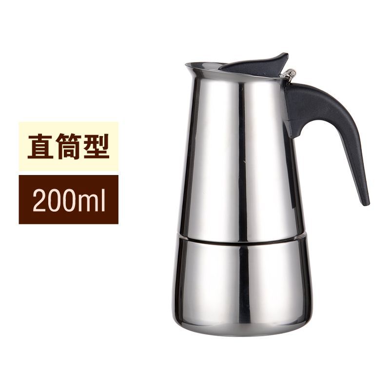Cafetera Moka Italiana de Acero Inoxidable para Hogar image 7