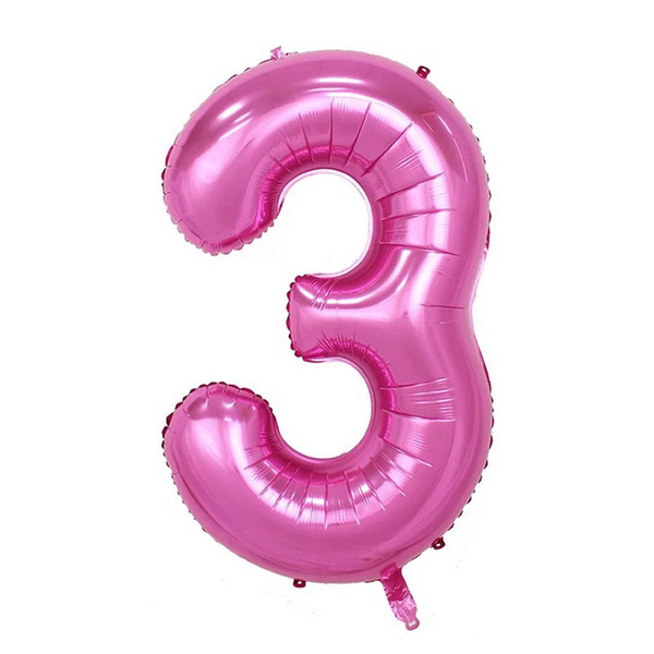 digital golden blue fuchsia balloon