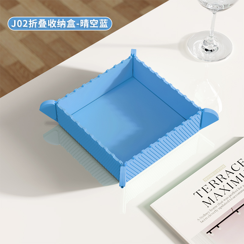 맑은 하늘색*1 [식품 등급 실리콘] 자석 접이식 보관 가능/다용도