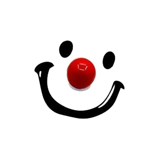 ZT5059 Smiling Clown Toilet Seat Lifter Creative Household Toilet Claw Handle Anti-Dirt