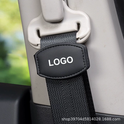 Belt Limiter Fixing Clip | Seat belt shoulder pad - tesla-limited-oval-premium-black-single