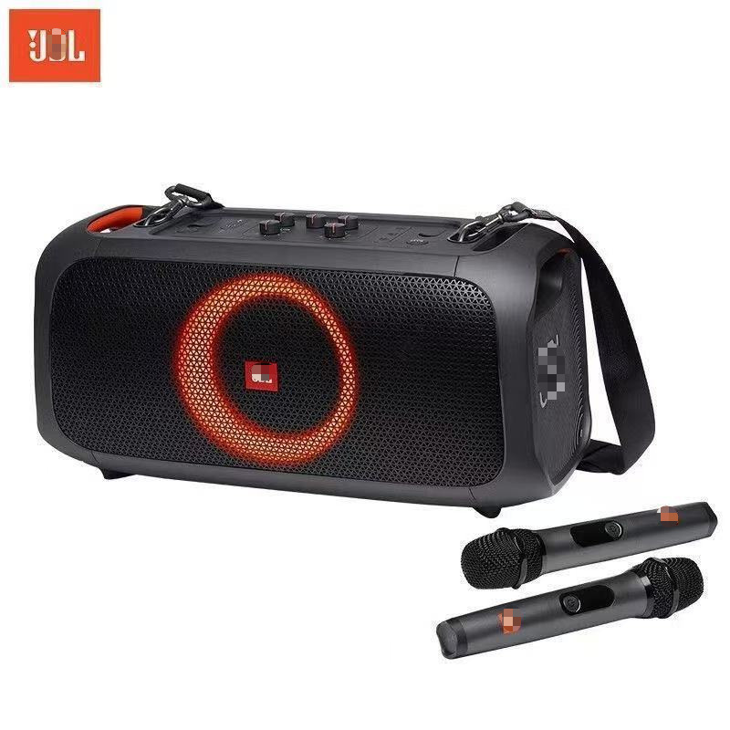 Cross-Border Jb.L Partybox on the Go True Bluetooth Speaker Home Ktv Microphone Karaoke Speaker