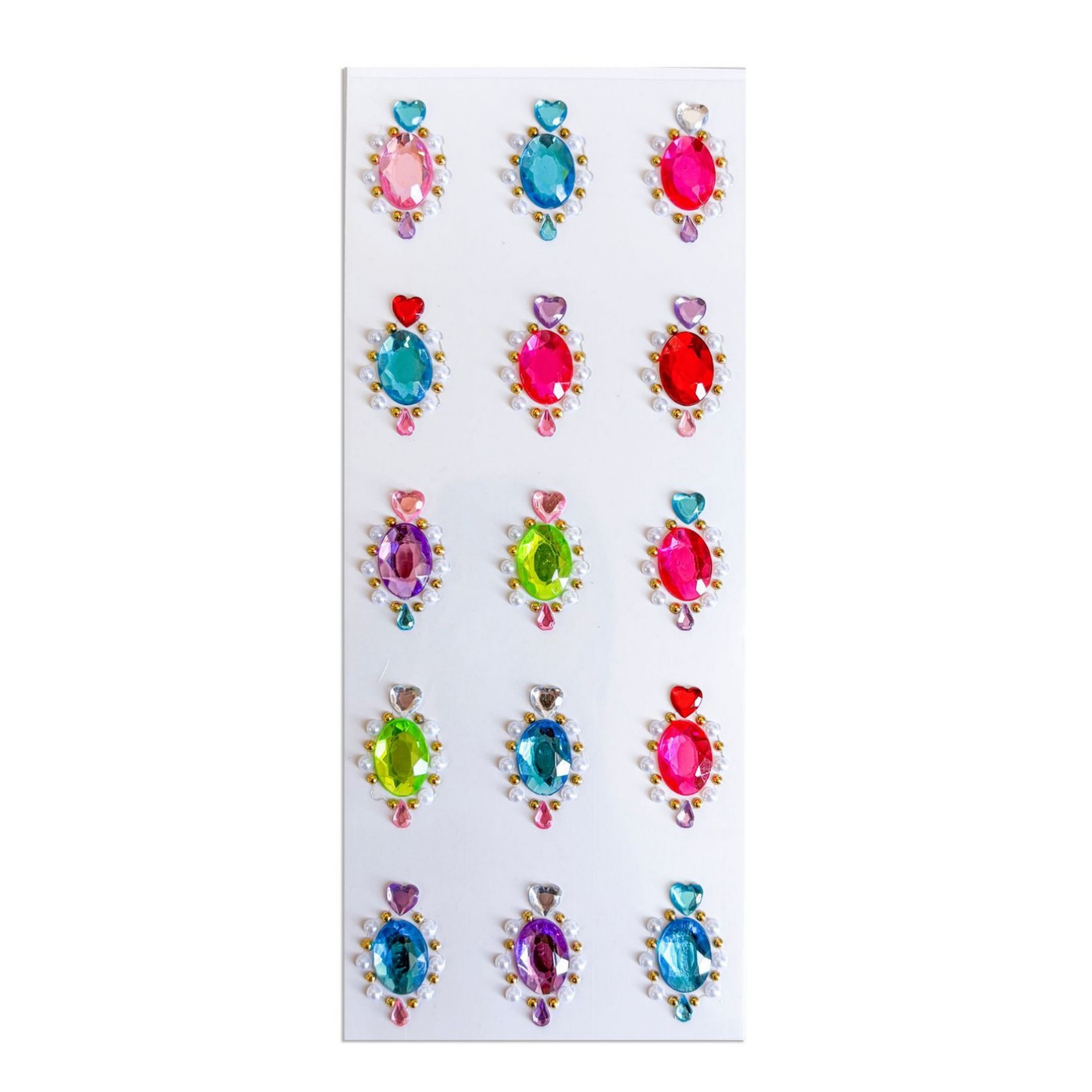 Amazon transfronterizo vende pegatinas de piedras preciosas de amor, espectáculos de bricolaje hechos a mano para niños decoran pegatinas de diamantes de cristal brillante