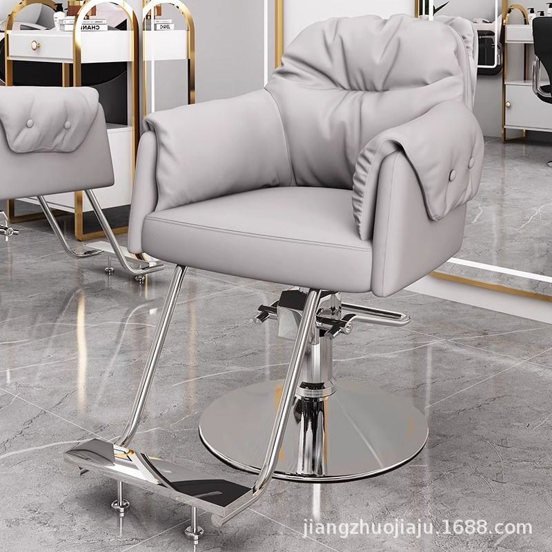 Leopard Style 3am [풀 컬러 - 내부 및 외부 라이트 그레이] 두꺼운 바닥 실버 플레이트