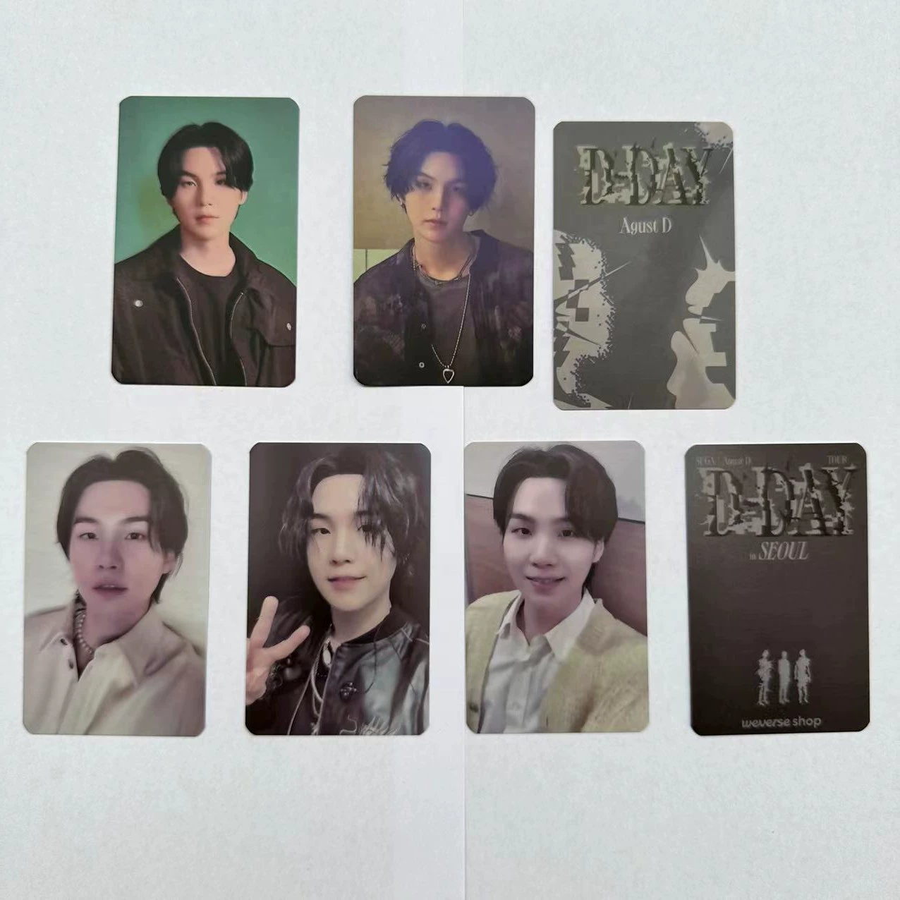 Новый бейс BTS SUGA карточка Min Yanqi сольный альбом D-DAY фотокарточка последующее