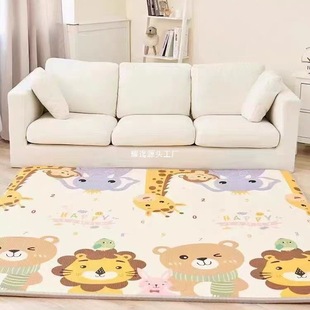 Baby Crawling Mat Household Folding Thickened Foam Floor Mat Living Room Odorless Infant and Toddler Crawling Mat