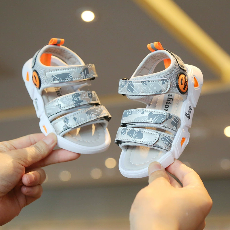 Baby Sandals Camouflage Baby Boy Sandals Soft Sole Anti-slip Boys Girls Children's Sandals Toddler Baby Shoes child shoes girl