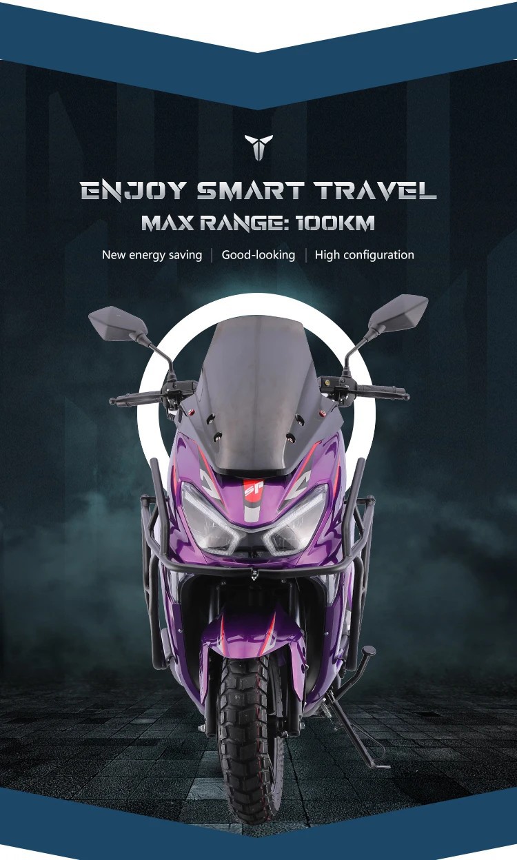 New Year's Export Specializes in Jch2.0 Saber-Tooth Tiger Motorcycle 150Cc Adult Gasoline Scooter, Fuel-Efficient and Economical