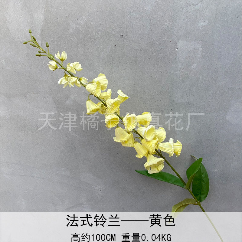 Flores de boda de alta calidad de flores de madera verde de bambú y lirio de pino masson de alta calidad