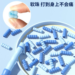 Wholesale bamboo skipping rope for children, primary school students, kindergarten, beginners, physical education, high school entrance examination, special soft beads, non-knotted bamboo rope