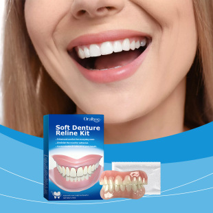 Oralhoe Teeth Modification Denture Set Teeth Modification Teeth Gap Replenishment Set Aesthetic Teeth Beauty Kit