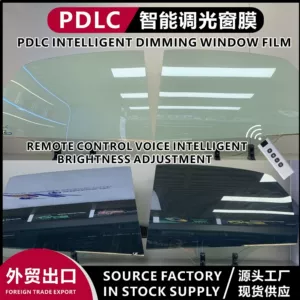 Avtomobil PDLC Tündləşdirmə Filmi, Səsli İdarəetmə, Pultla Elektrikli Dumanlaşma Filmi