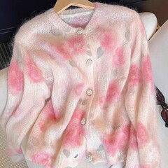 25年秋冬季新款韩版时尚百搭显瘦设计感女休闲洋气毛衣针织衫上衣