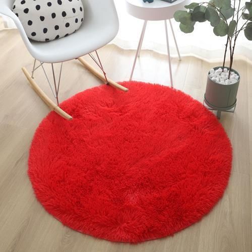 긴 머리 밝은 빨간색