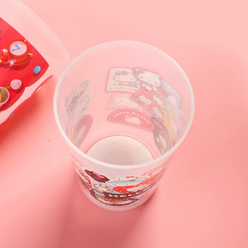 三丽鸥 Hello Kitty, мультяшной ротовой оборот, просторная чашка для чая