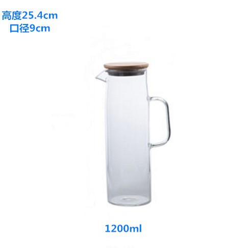 Estufa tetera hogar hervidor de agua de gran capacidad traje de vidrio resistente a altas temperaturas hervidor frío Hervidor Tetera al por mayor