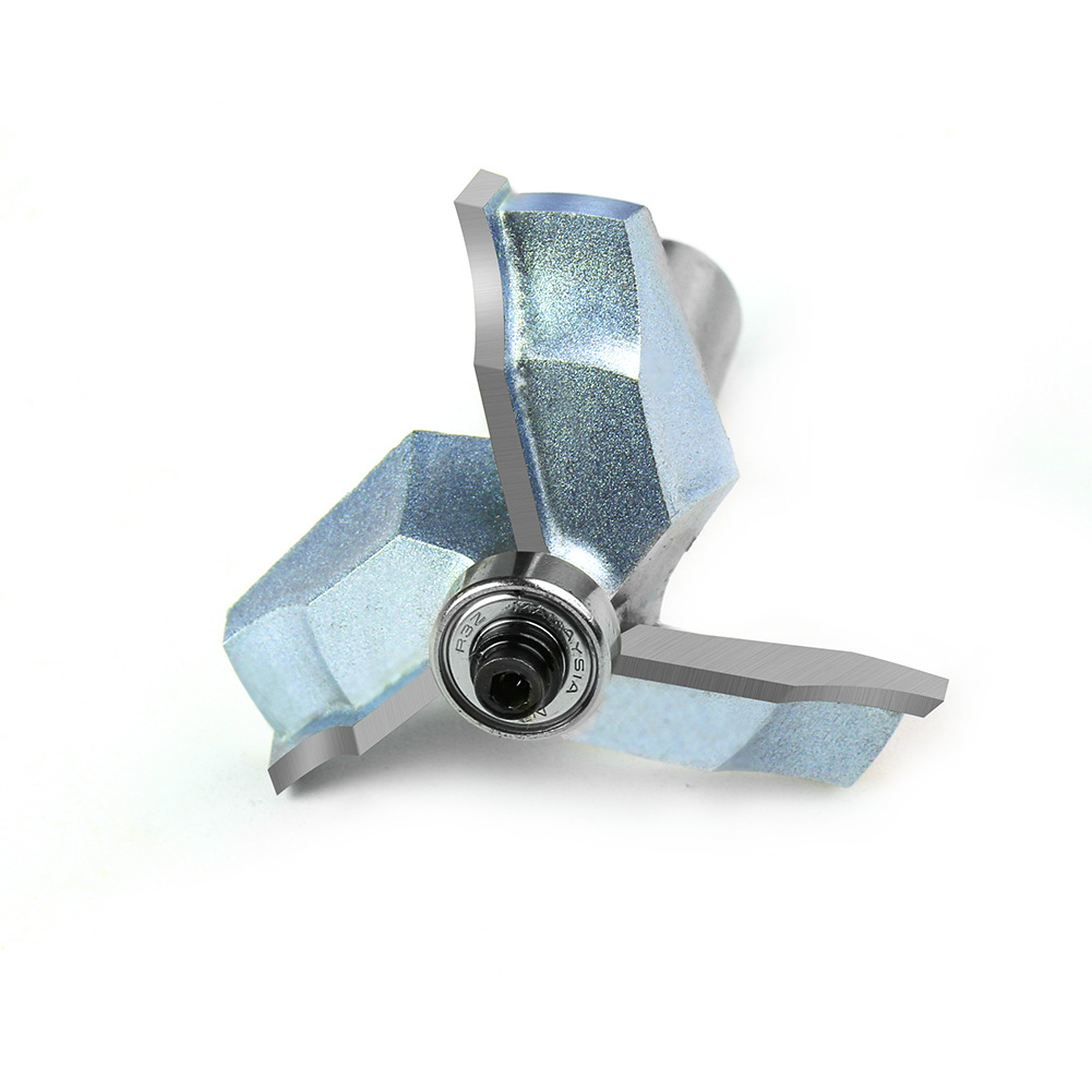 Cuchillo Xizango de tres filos de grado profesional para niños y madres, juego de cuchillos de línea, puertas y ventanas, marco Bogu, mortaja, fresa para carpintería, gabinete, puerta