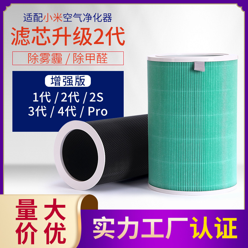 Fit small.Mimi home filter screen Filter element atmosphere purifier 1/2/3/4 Generation PRO/2S Demisting haze formaldehyde