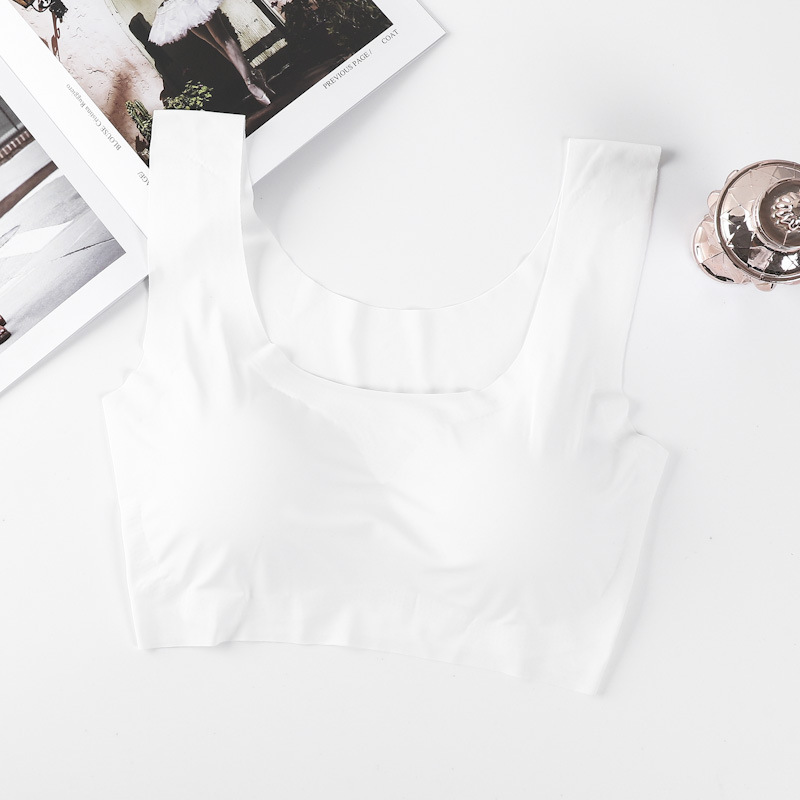 Shangpin tranquilidad generación sin marcas sin anillo de acero una pieza de hielo se reúne de tamaño grande belleza de espalda sujetador deportivo ropa interior mujer