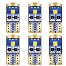 T10 W6W 3灯3030高亮解码LED示宽灯阅读灯地图灯后备箱灯牌照灯