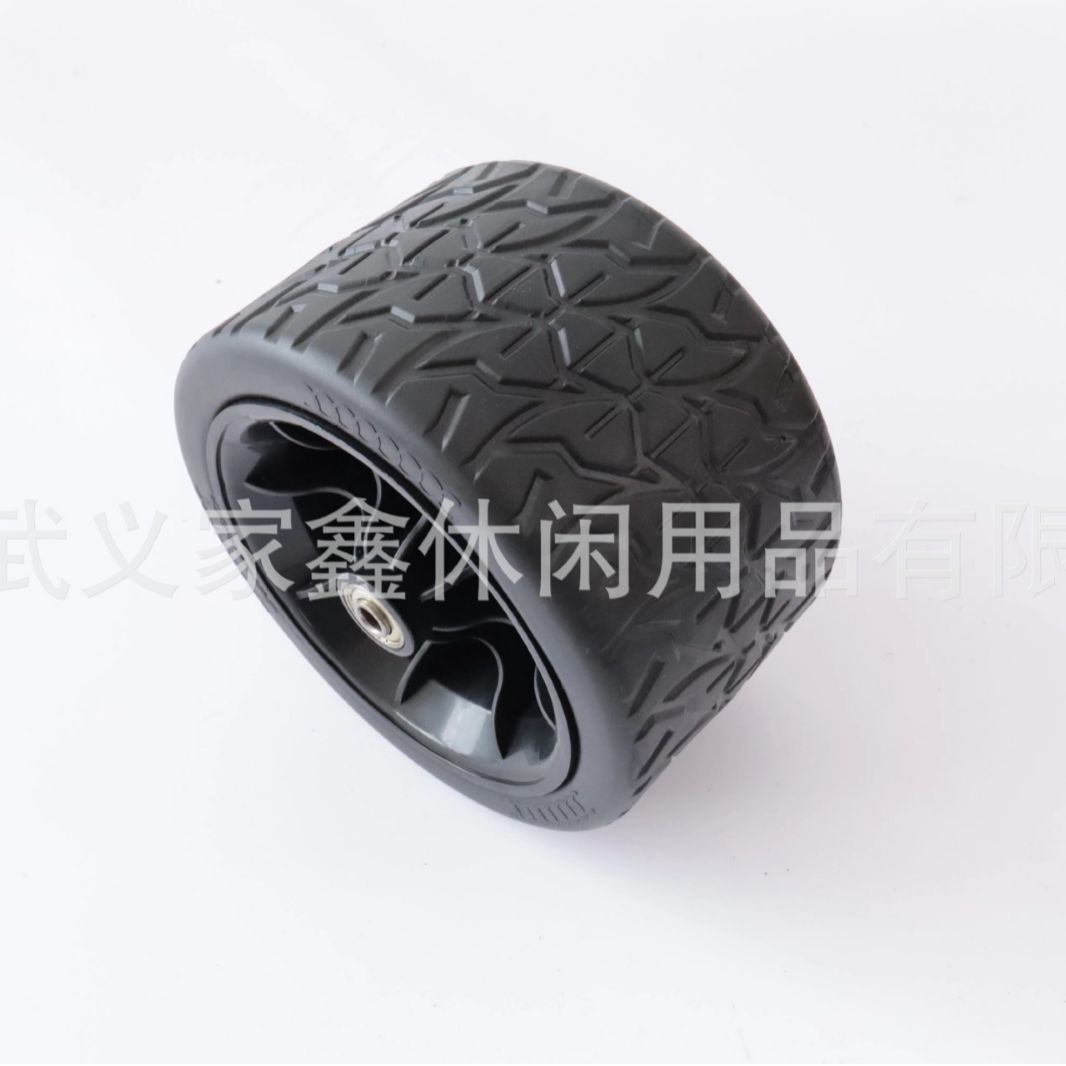 7*4寸小推车轮胎购物车野营车用布兜车户外折叠车轮子手推车