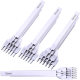Leather tools white steel diamond cut 3456mm handmade leather puncher punching tool diy leather hand sewing leather art