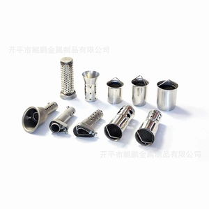 Motosiklet katalizator susturucu 51mm 60mm çıxış borusu susturucusu
