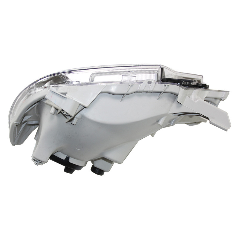 Faros Delanteros Aptos para Toyota Tacoma Versión Estadounidense 12-15, Versión Halógena Original Semi-ensamblada con Acabado Electrochapado.