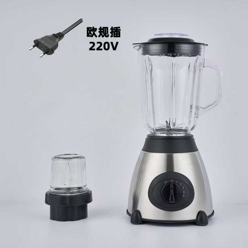跨境不锈钢大功率纯铜搅拌机家用绞肉碎冰破壁榨汁机8in1blender|undefined