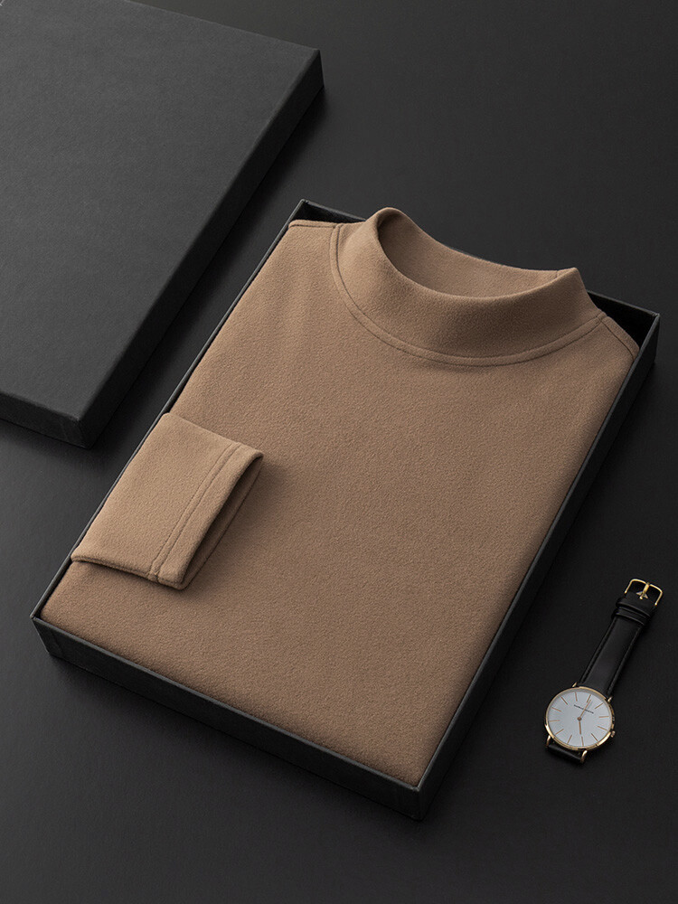 카멜 벨벳-솔리드 컬러 [고품질 버전]