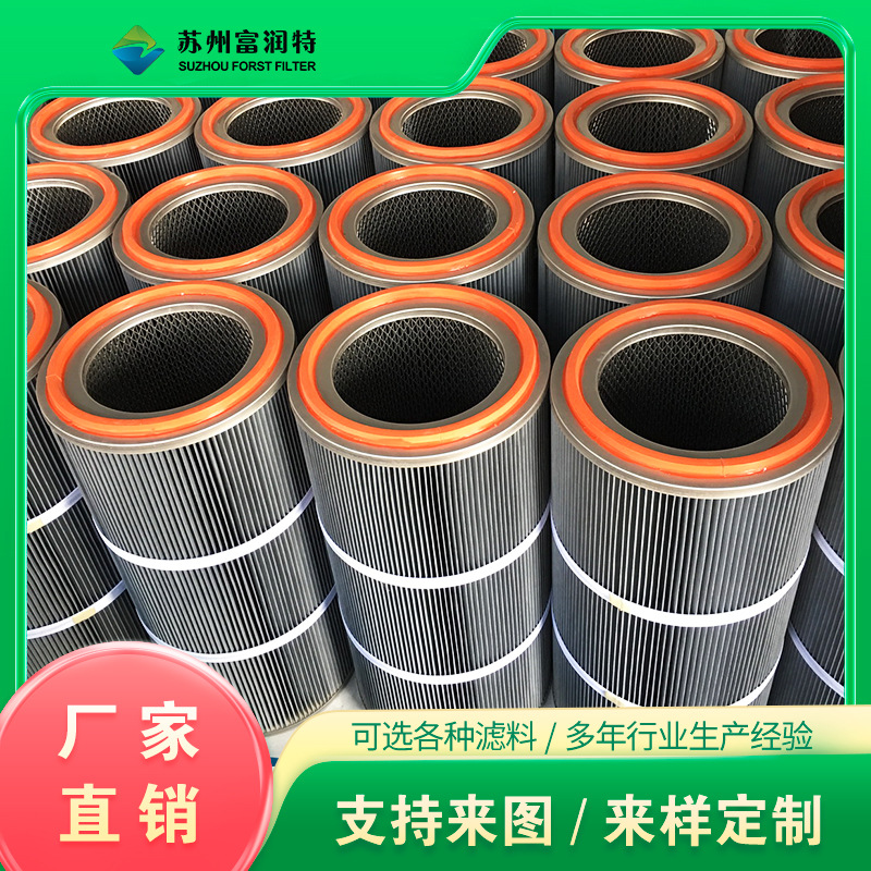 富润特聚酯覆膜防静电抗压强度高304316不锈钢滤芯滤筒制药与食品