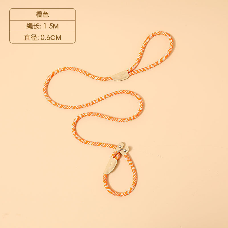 Correa de perro mascota perro mediano y grande hebilla de seguridad perro cuerda collar perro caminando P cadena suministros para mascotas al por mayor