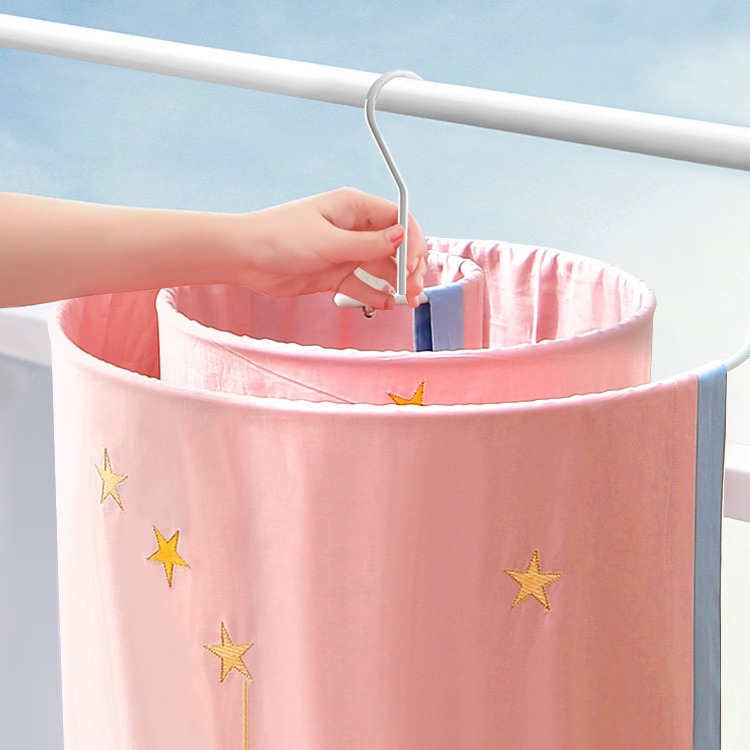 Drying Quilt Artifact Spiral Drying Rack Round Rotating Quilt Drying Rack Balcony Multifunctional Bed Sheet Quilt Drying Rack