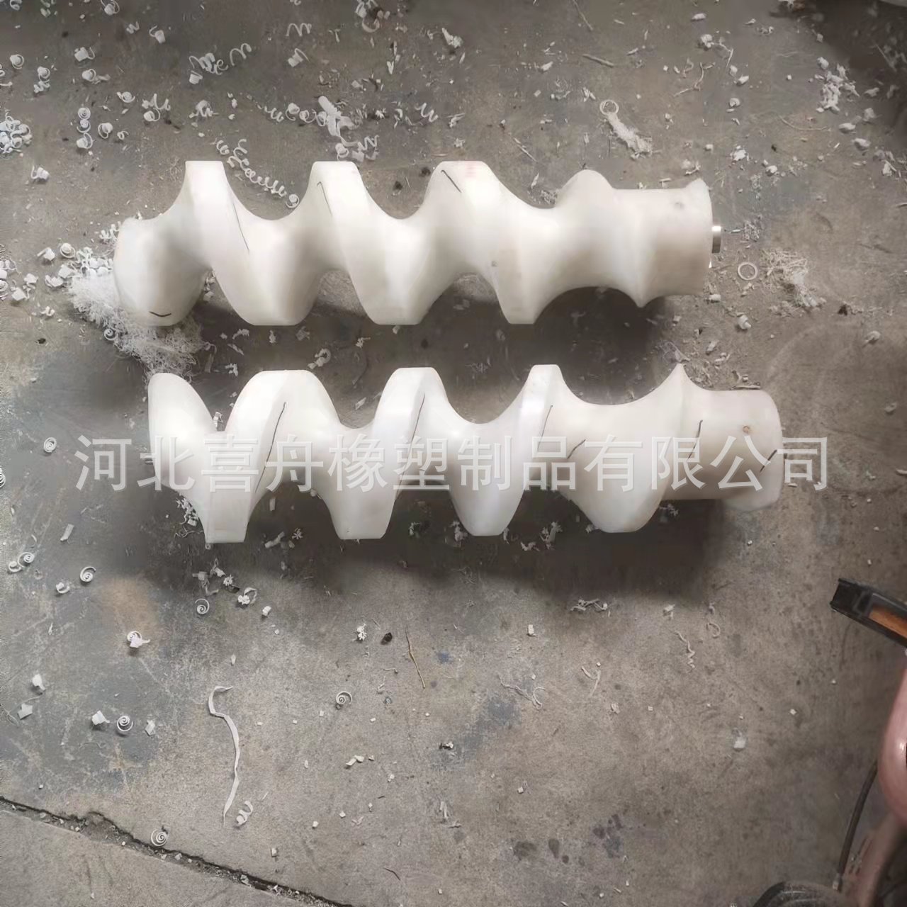 尼龙螺旋杆 螺旋推送器 尼龙分瓶螺旋 输送螺旋分瓶器