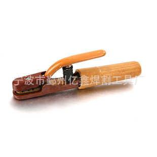 Elephant electric welding pliers brass anti-scald handle 800A electric welding handle welding pliers plus ground wire heavy-duty electric welding pliers