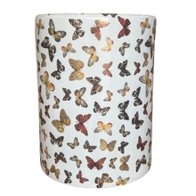 花式蝴蝶设计陶瓷花园凳陶瓷鼓凳釉上五彩新中式坐墩边几