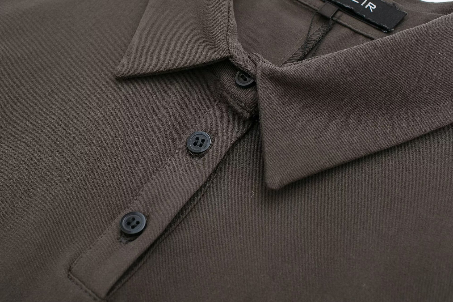 Robe à col polo ZR pour femme, nouvelle collection printemps 2024_voghion.com