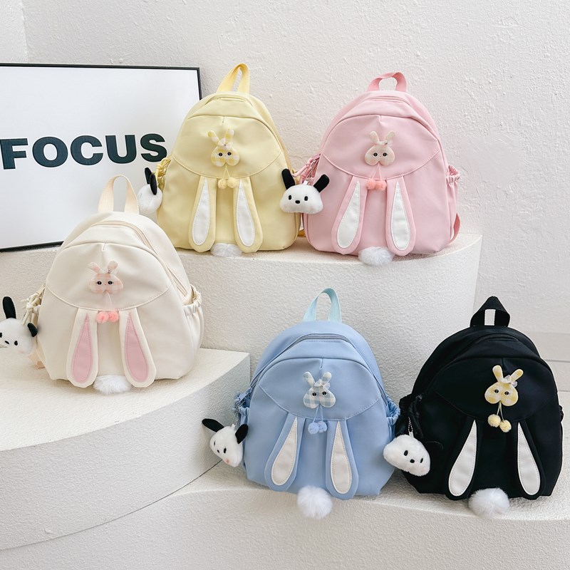 Cute Cartoon Rabbit Backpack Kindergarten Children's Travel Small Schoolbag Baby Mini Lightweight Casual Backpack