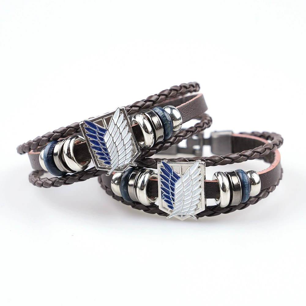 Популярный в Европе и Америке аниме вокруг гигантских браслетов мужские цинковый сплав цвет свобода крыло браслет