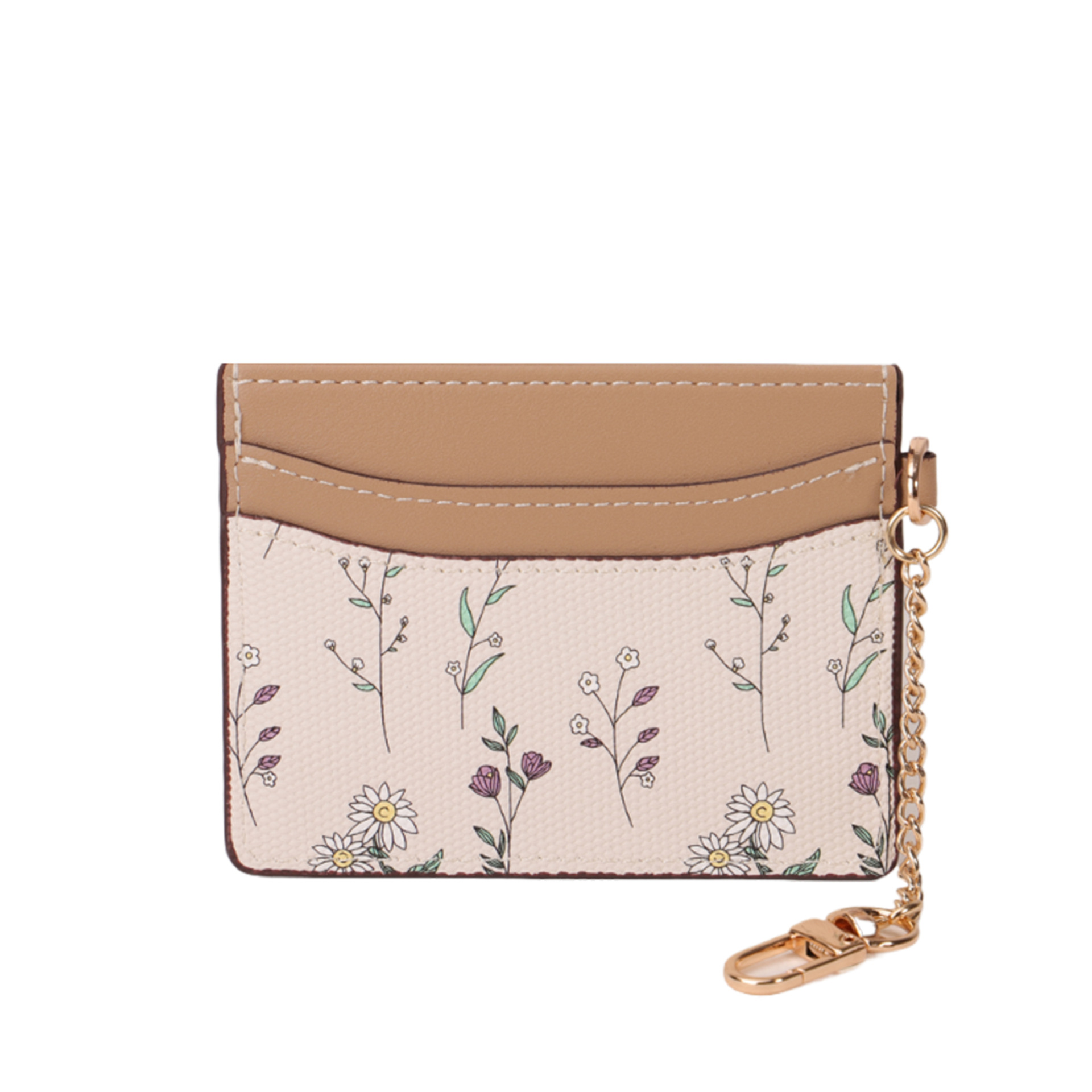 Nuevo producto Macron color flor simple pequeño bolso de tarjeta ins femenino transfronterizo ultrafino bolso colgante bolso de tarjeta superior femenino