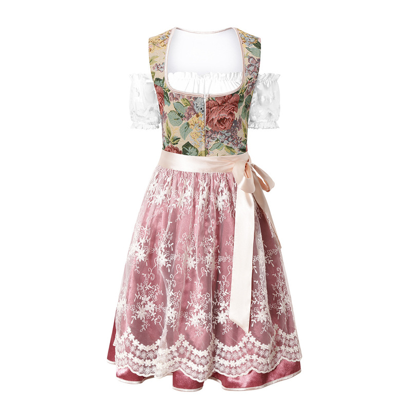 Bavarian Traditional Costume German Oktoberfest dress Top Three-Piece Set for Women Bavarian Traditional Costume German Oktoberfest dress Top Three-Piece Set for Women