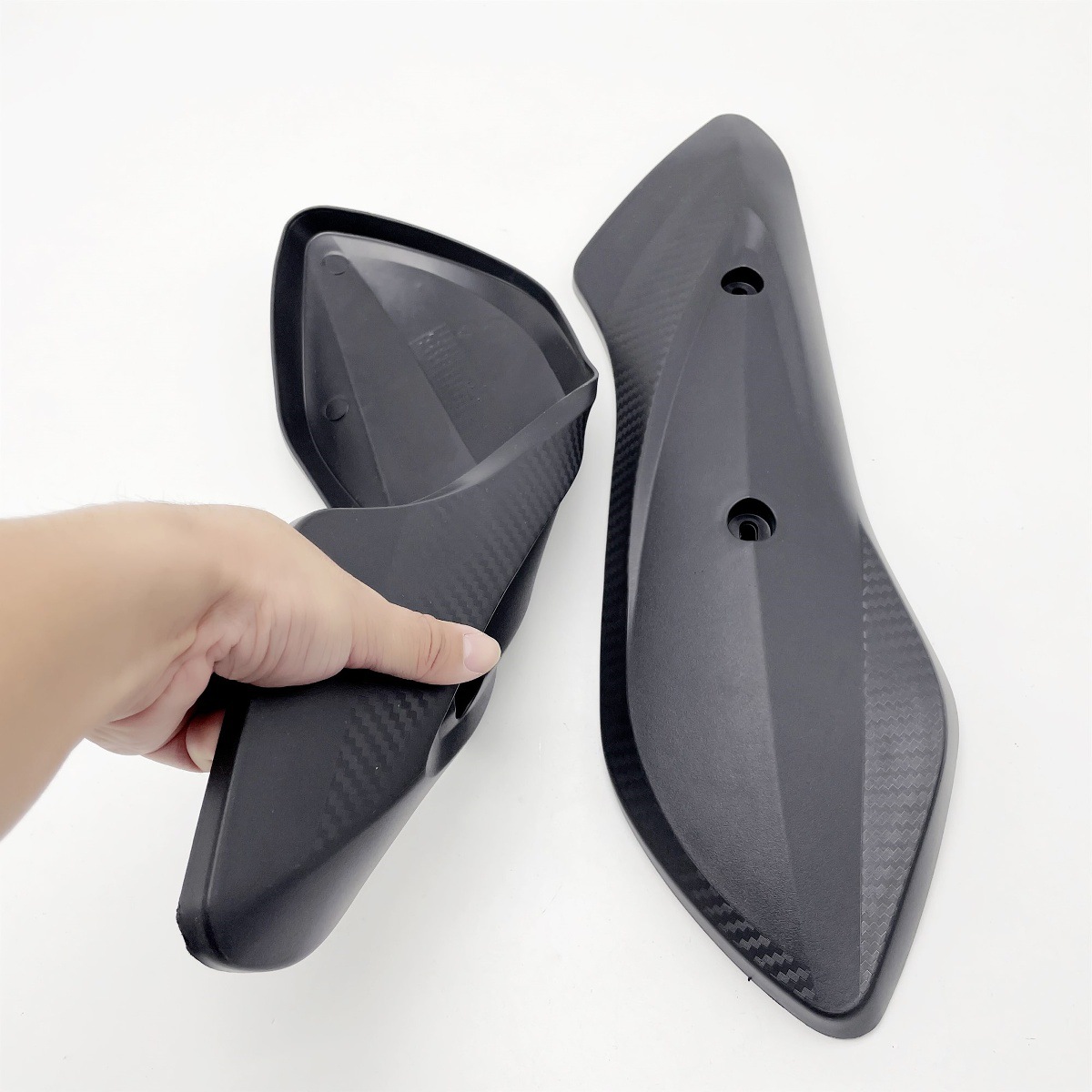 Electric Vehicle Side Panel, Universal Flat Fork Guard Shell Plastic Parts for Electric Scooters, Xunying Shangling Thunder King Motor Rear Panel