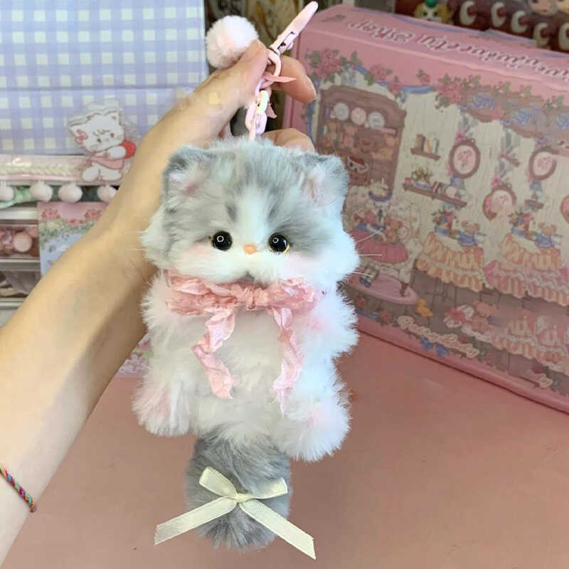 Halloween Twist Stick Kitty Colgante hecha a mano DIY material bolsa colgante regalo de cumpleaños para novia