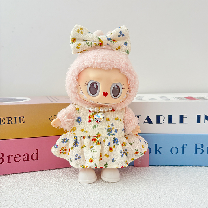 Labubu Clothes Labubu Baby Clothes First Generation Suit Skirt Second Generation Pendant Dress Cute Little Floral Third Generation