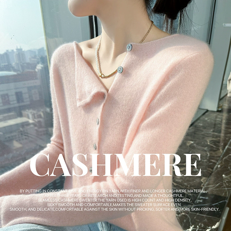 Кардиган из кашемира демисезонный, knitted jacket